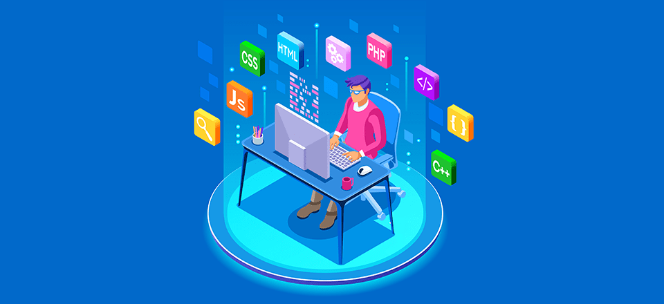 Web development workspace